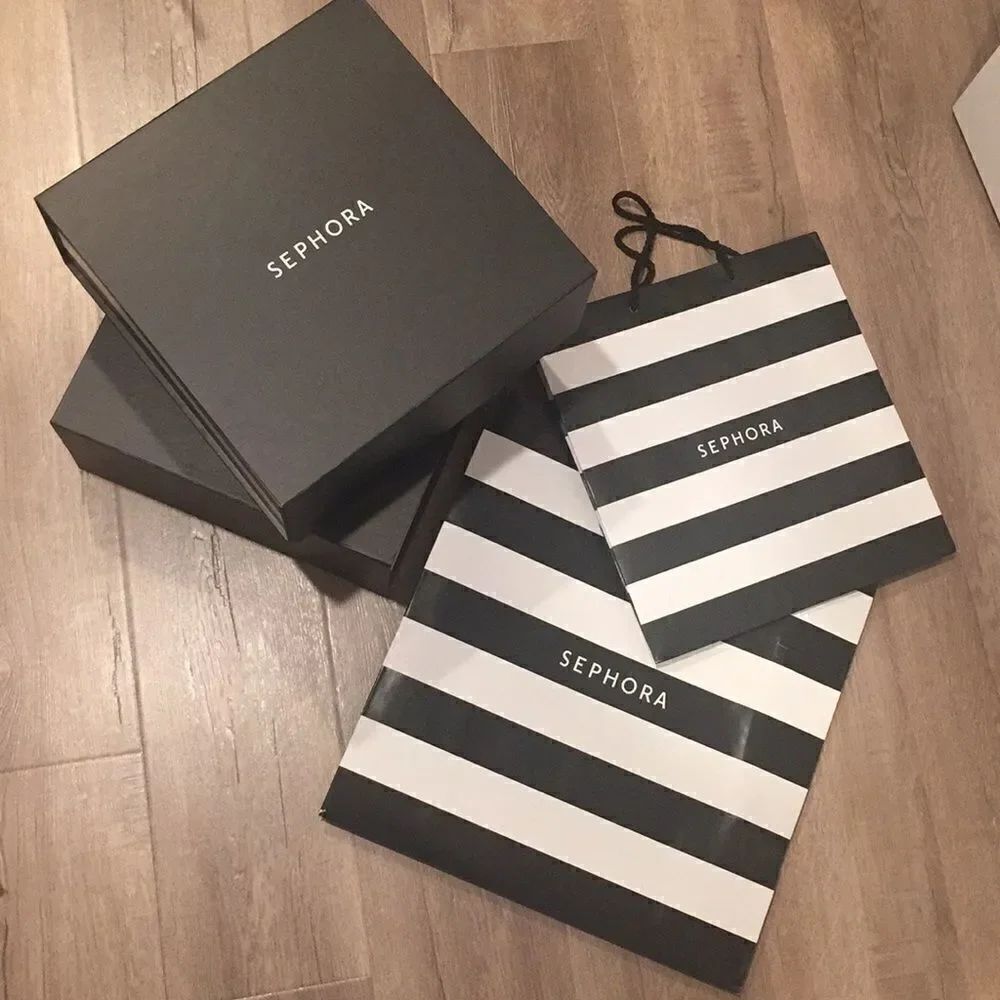 Sephora Gift box and medium bag🎉1 Hr Sale🎉